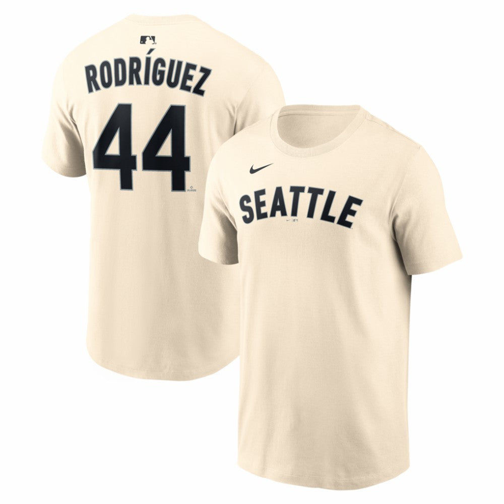 MLB Julio Rodríguez Seattle Mariners Nike Name & Number T-Shirt