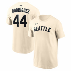 MLB Julio Rodríguez Seattle Mariners Nike Name & Number T-Shirt