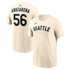 MLB Randy Arozarena Seattle Mariners Nike Name & Number T-Shirt