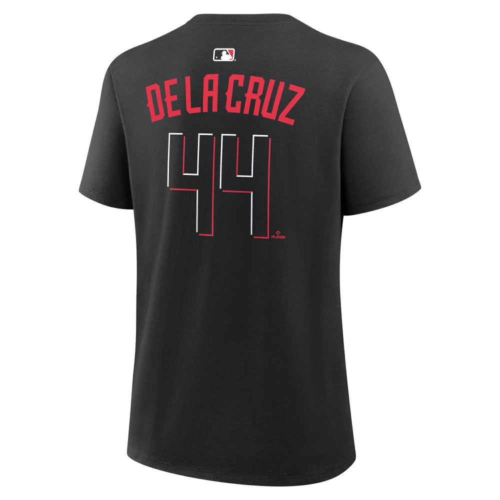 MLB Elly De La Cruz Cincinnati Reds Nike Women's Name & Number T-Shirt