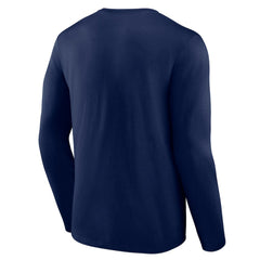 MLB Tampa Bay Rays Logo Athletic Heart & Soul Long Sleeve T-Shirt