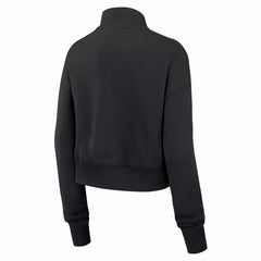 Women's Legacy Phoenix Fleece Cropped Half-Zip Sweatshirt - New England Patriots