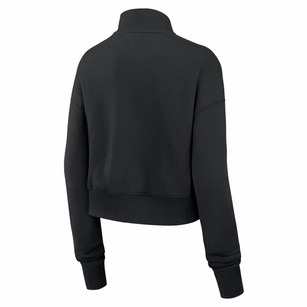 Women's Legacy Phoenix Fleece Cropped Half-Zip Sweatshirt - Chicago Bears