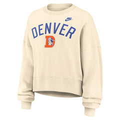 Women's Oversized High Hip Legacy Arch Phoenix Fleece Sweatshirt - Denver Broncos
