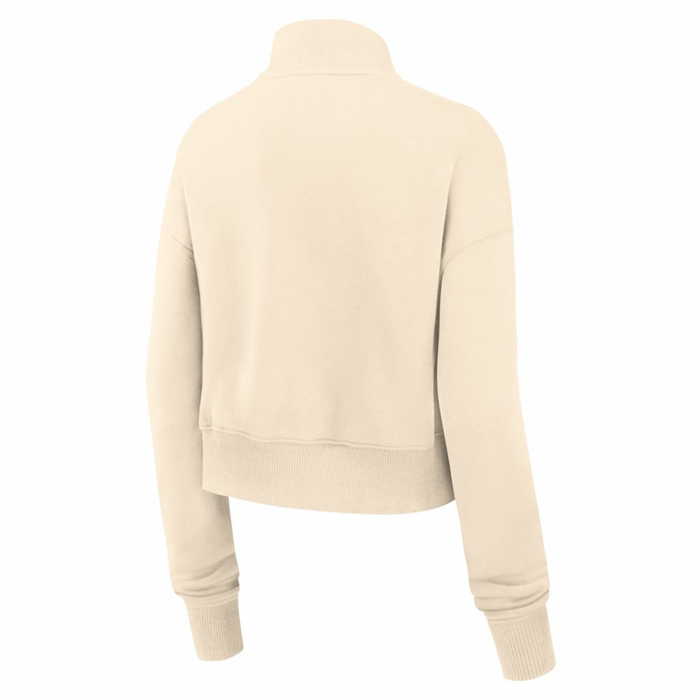Women's Legacy Phoenix Fleece Cropped Half-Zip Sweatshirt - Denver Broncos