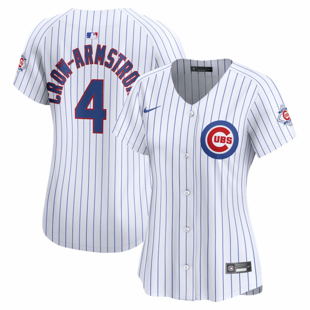 MLB Pete Crow-Armstrong Chicago Cubs Nike Women's 150th Anniversary Limited Jersey