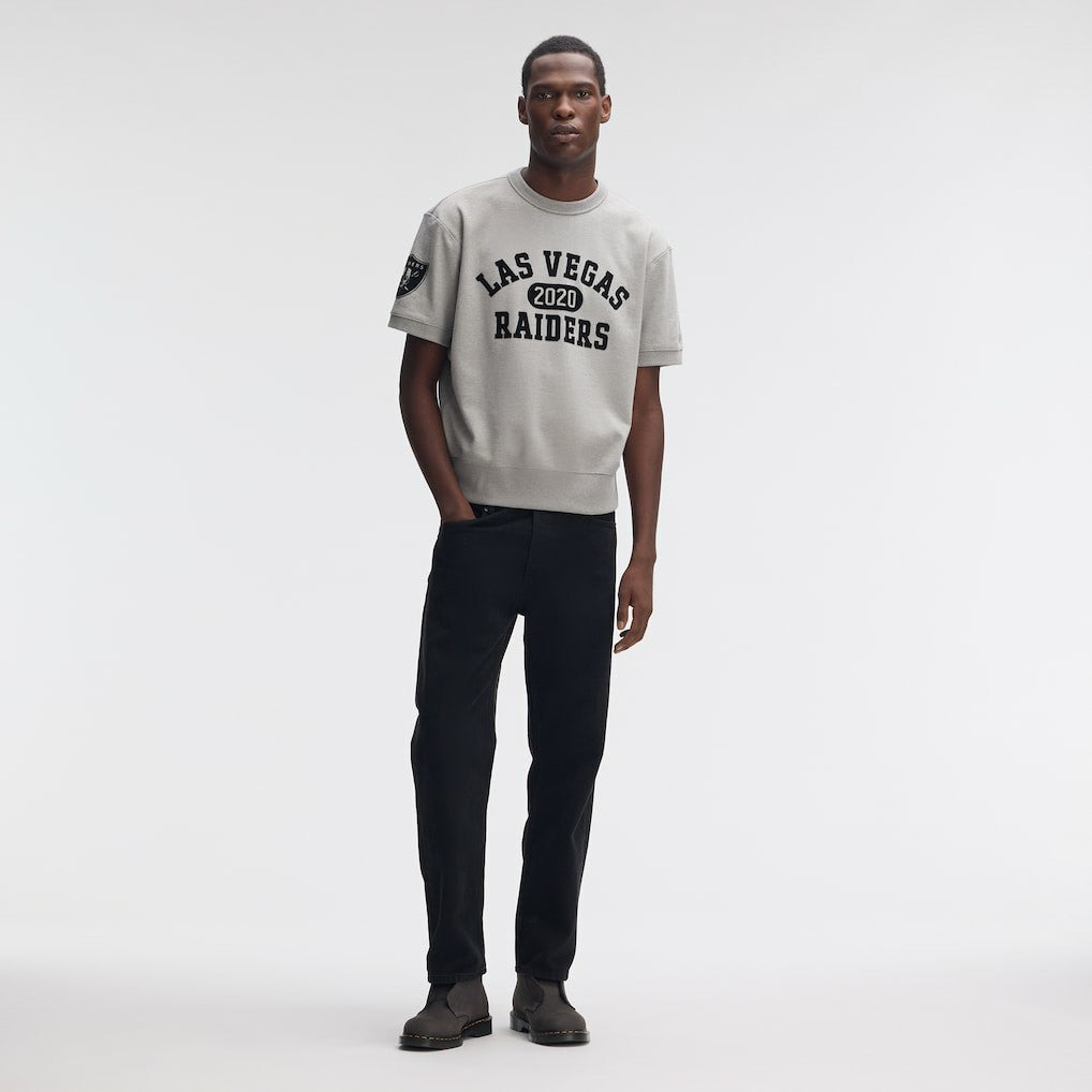 IconicFleece Short Sleeve Sweatshirt - Las Vegas Raiders