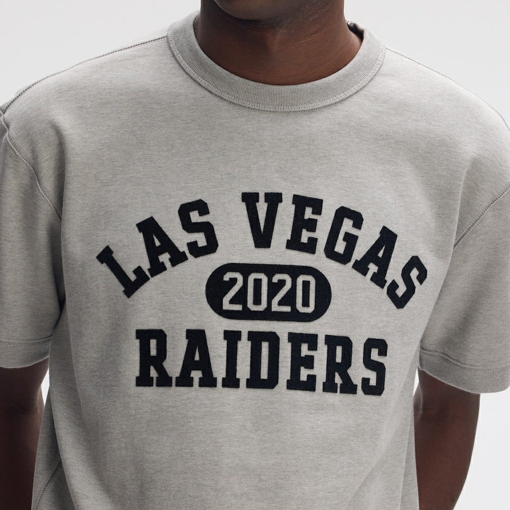IconicFleece Short Sleeve Sweatshirt - Las Vegas Raiders