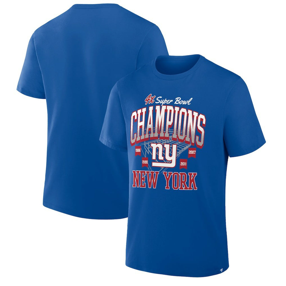 4x Super Bowl Champions T-Shirt - New York Giants