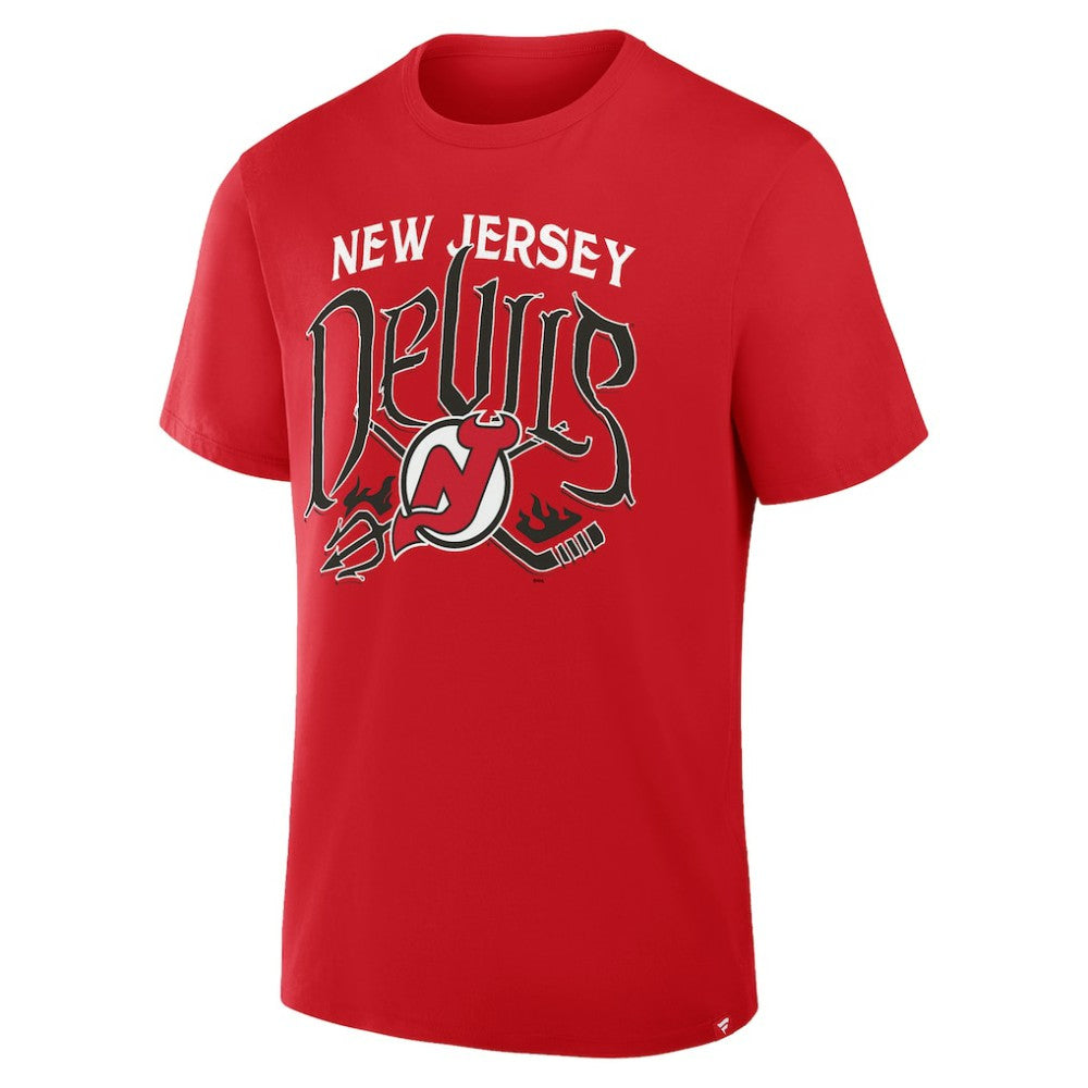 NHL Red New Jersey Devils Fanatics Hometown Local T-Shirt