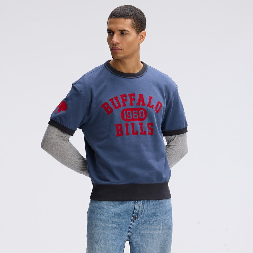 IconicFleece Short Sleeve Sweatshirt - Buffalo Bills