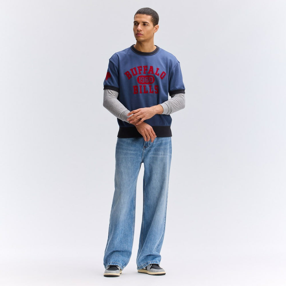 IconicFleece Short Sleeve Sweatshirt - Buffalo Bills