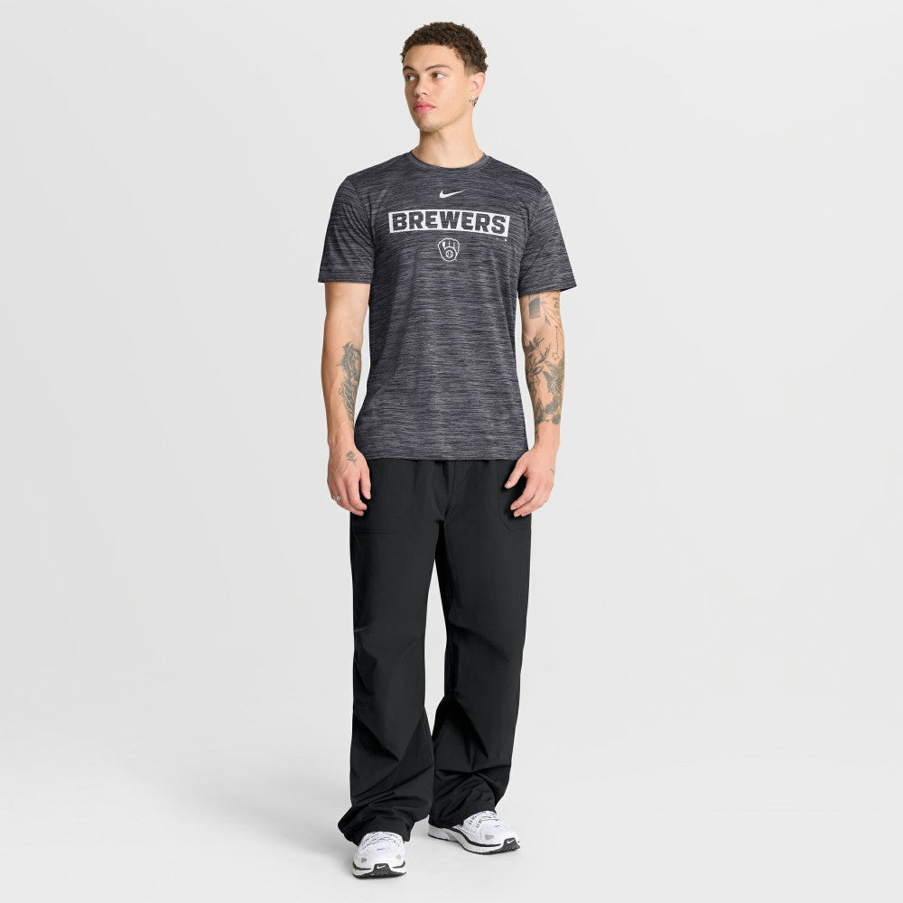 MLB Milwaukee Brewers Nike Velocity Dri-FIT T-Shirt