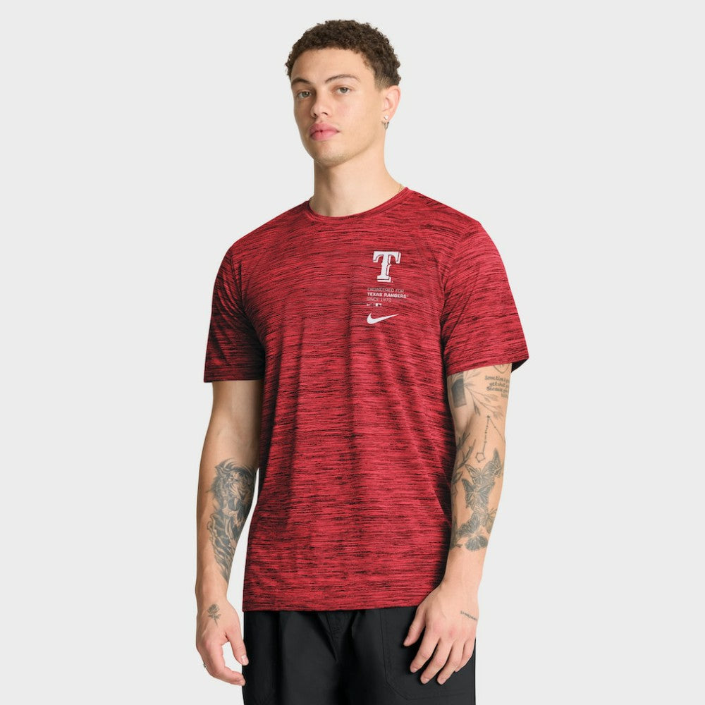 MLB Texas Rangers Nike Velocity Dri-FIT T-Shirt