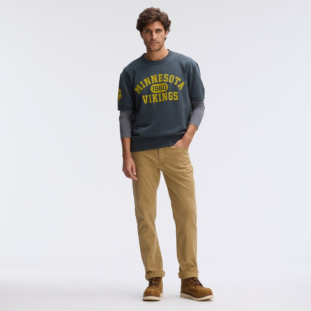 IconicFleece Short Sleeve Sweatshirt - Minnesota Vikings
