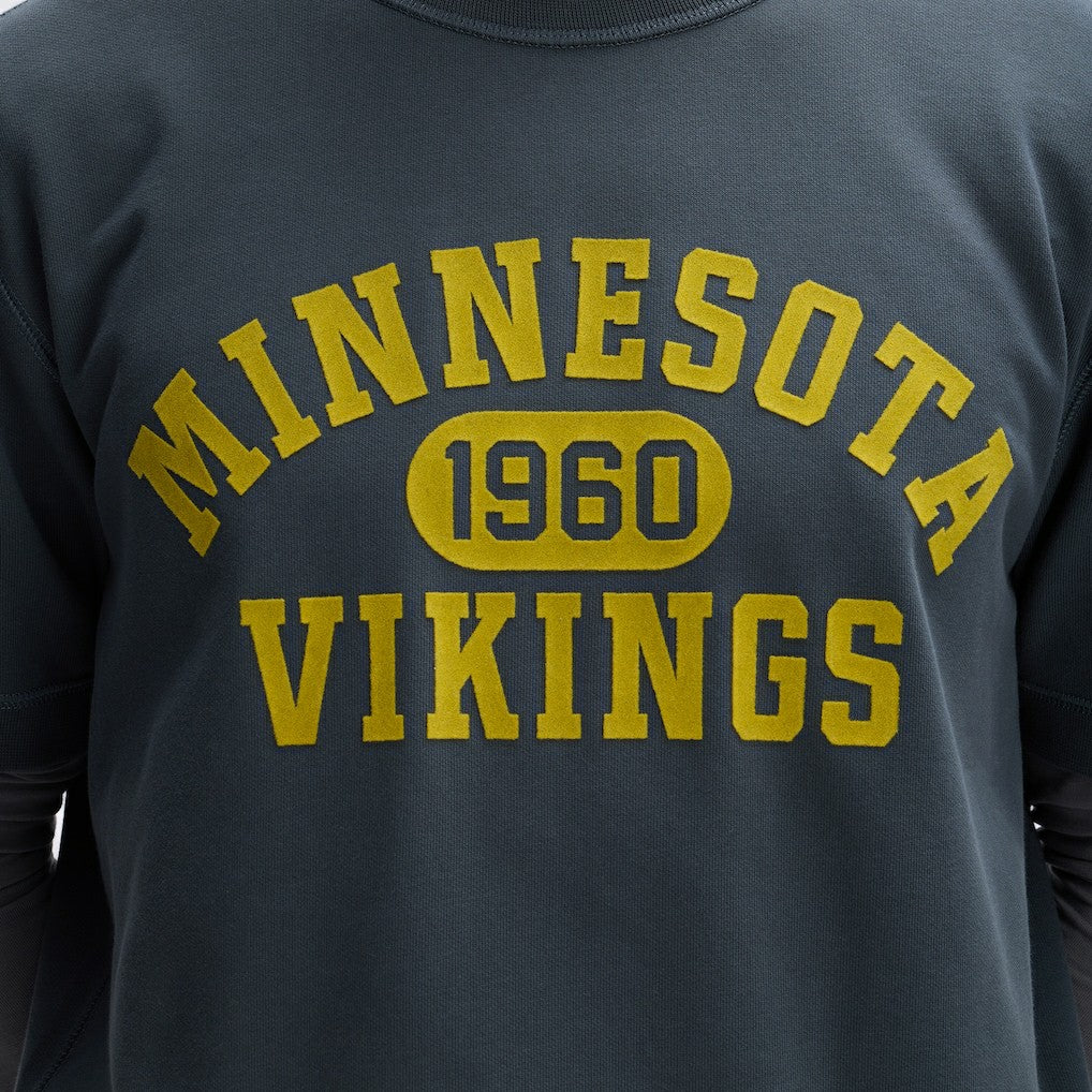 IconicFleece Short Sleeve Sweatshirt - Minnesota Vikings