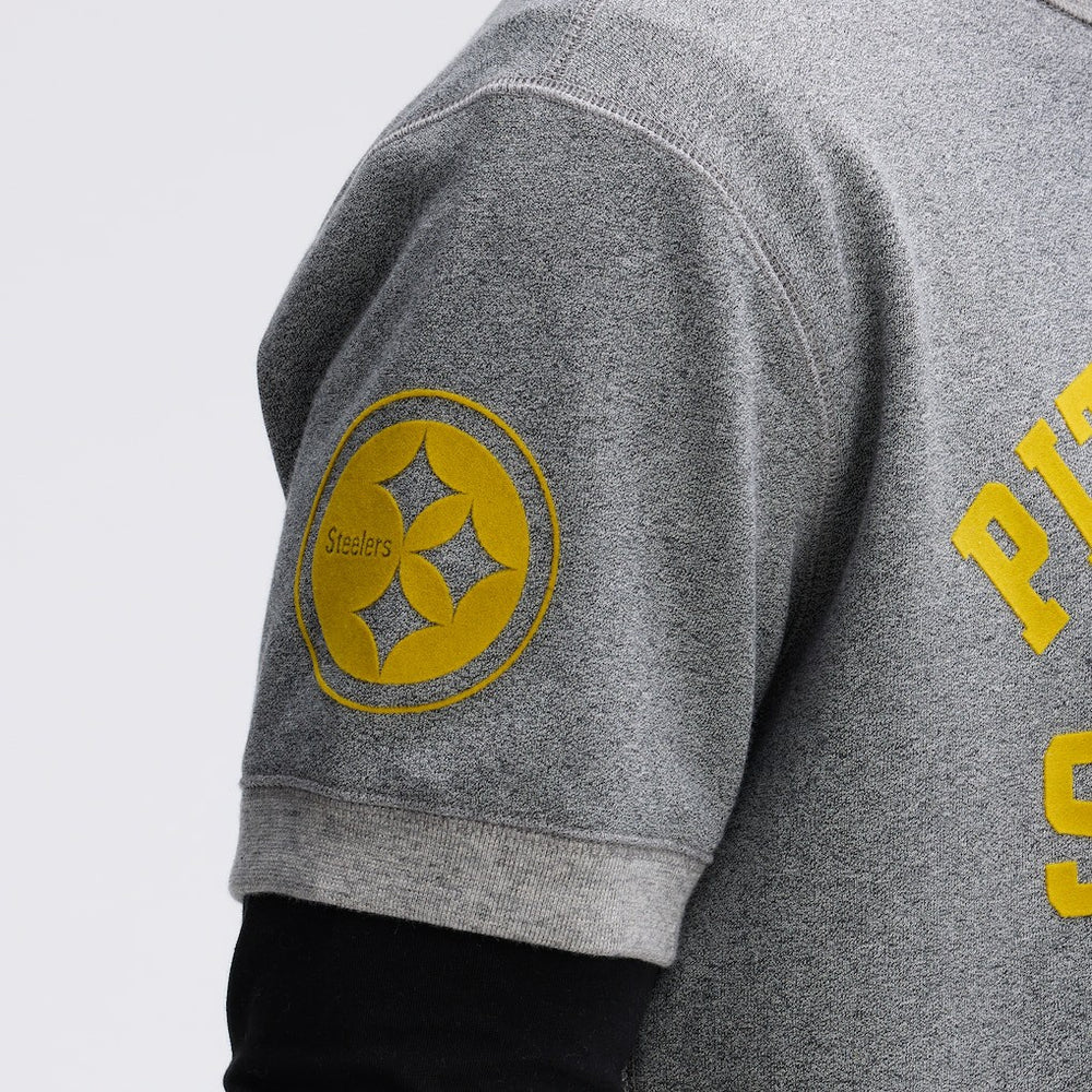 IconicFleece Short Sleeve Sweatshirt - Pittsburgh Steelers