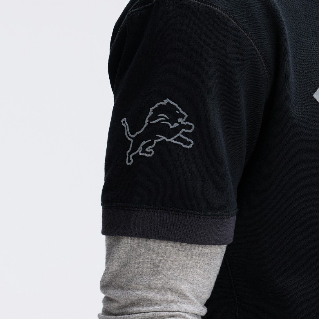IconicFleece Short Sleeve Sweatshirt - Detroit Lions