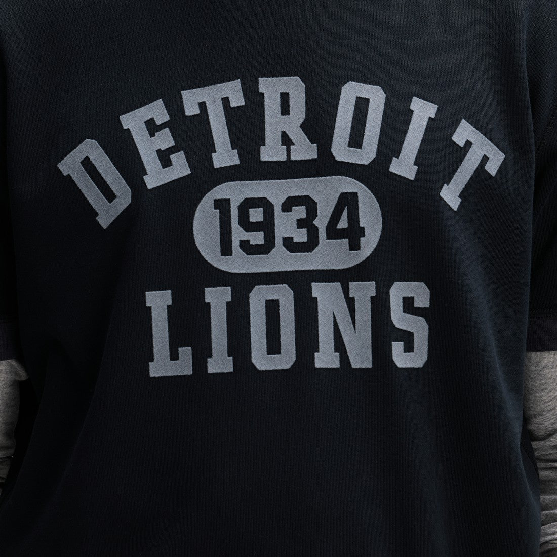 IconicFleece Short Sleeve Sweatshirt - Detroit Lions