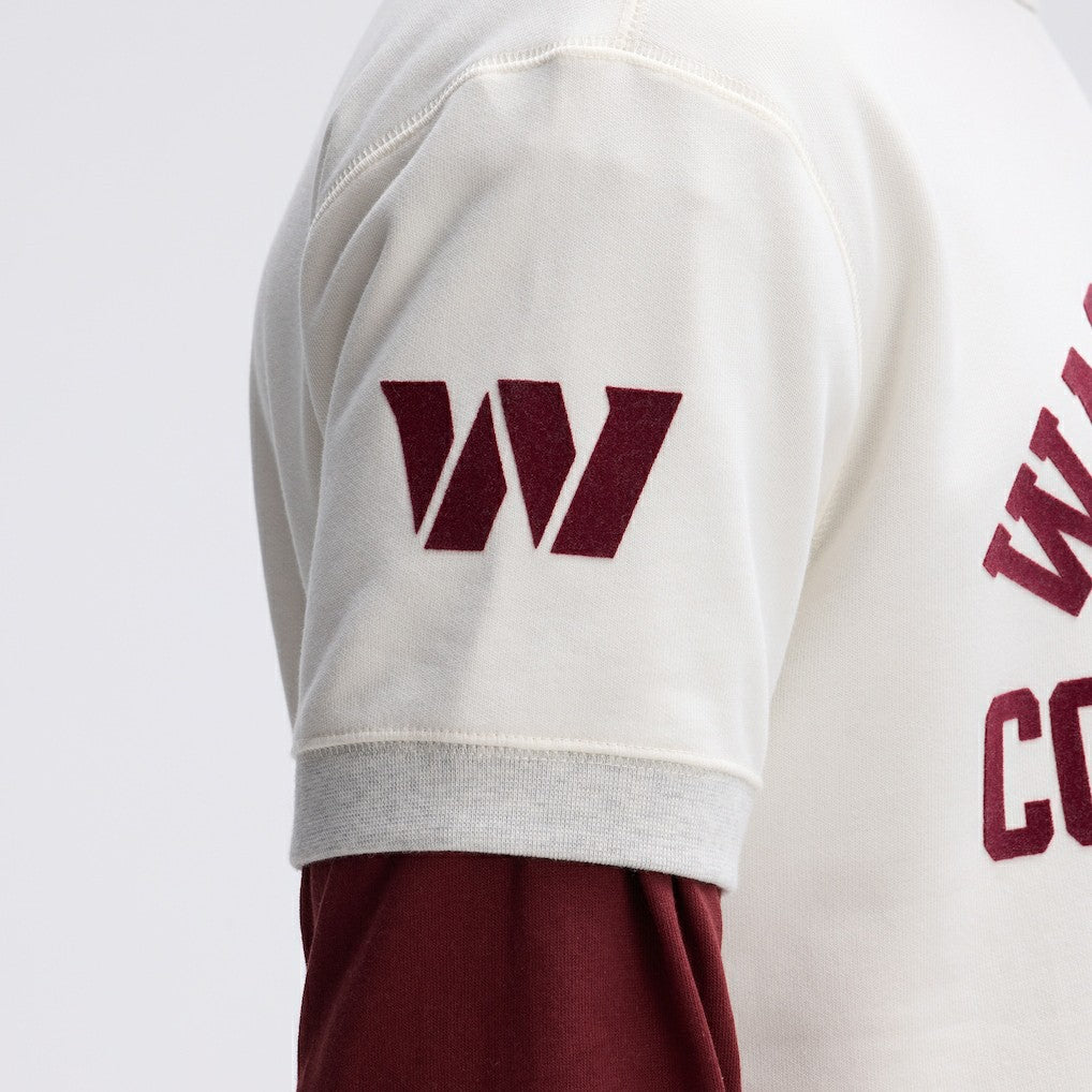 IconicFleece Short Sleeve Sweatshirt - Washington Commanders