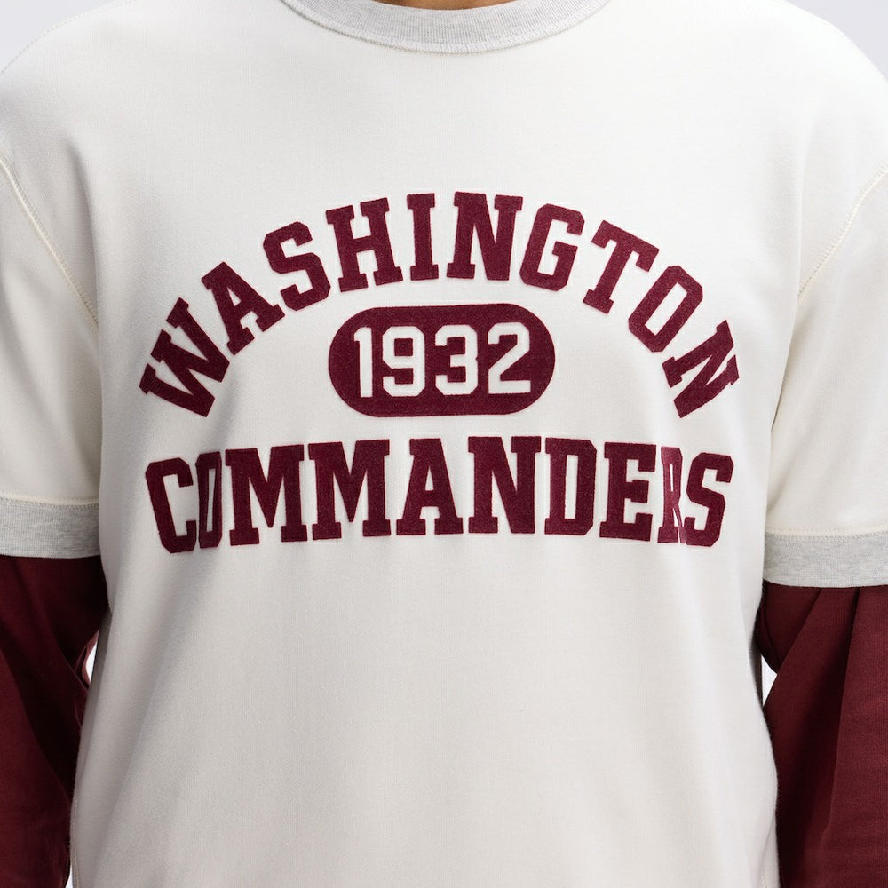 IconicFleece Short Sleeve Sweatshirt - Washington Commanders