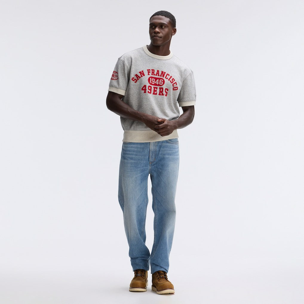 IconicFleece Short Sleeve Sweatshirt - San Francisco 49ers