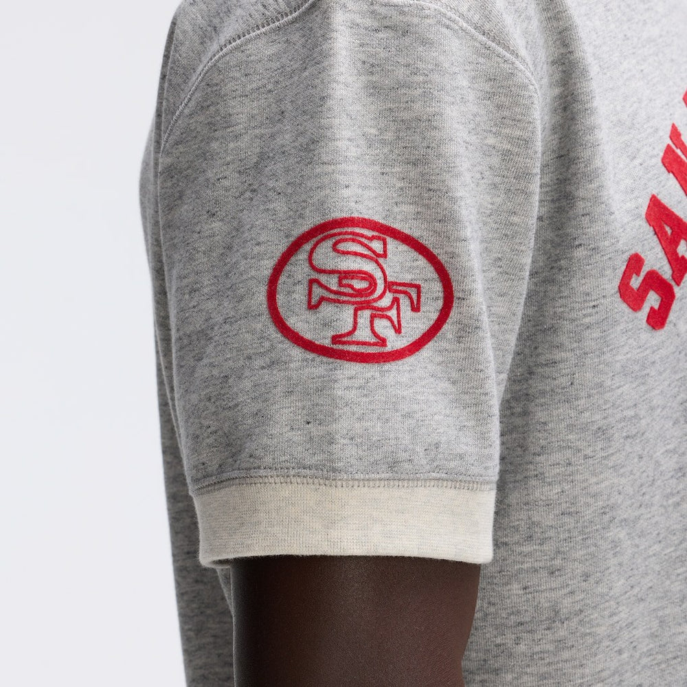 IconicFleece Short Sleeve Sweatshirt - San Francisco 49ers