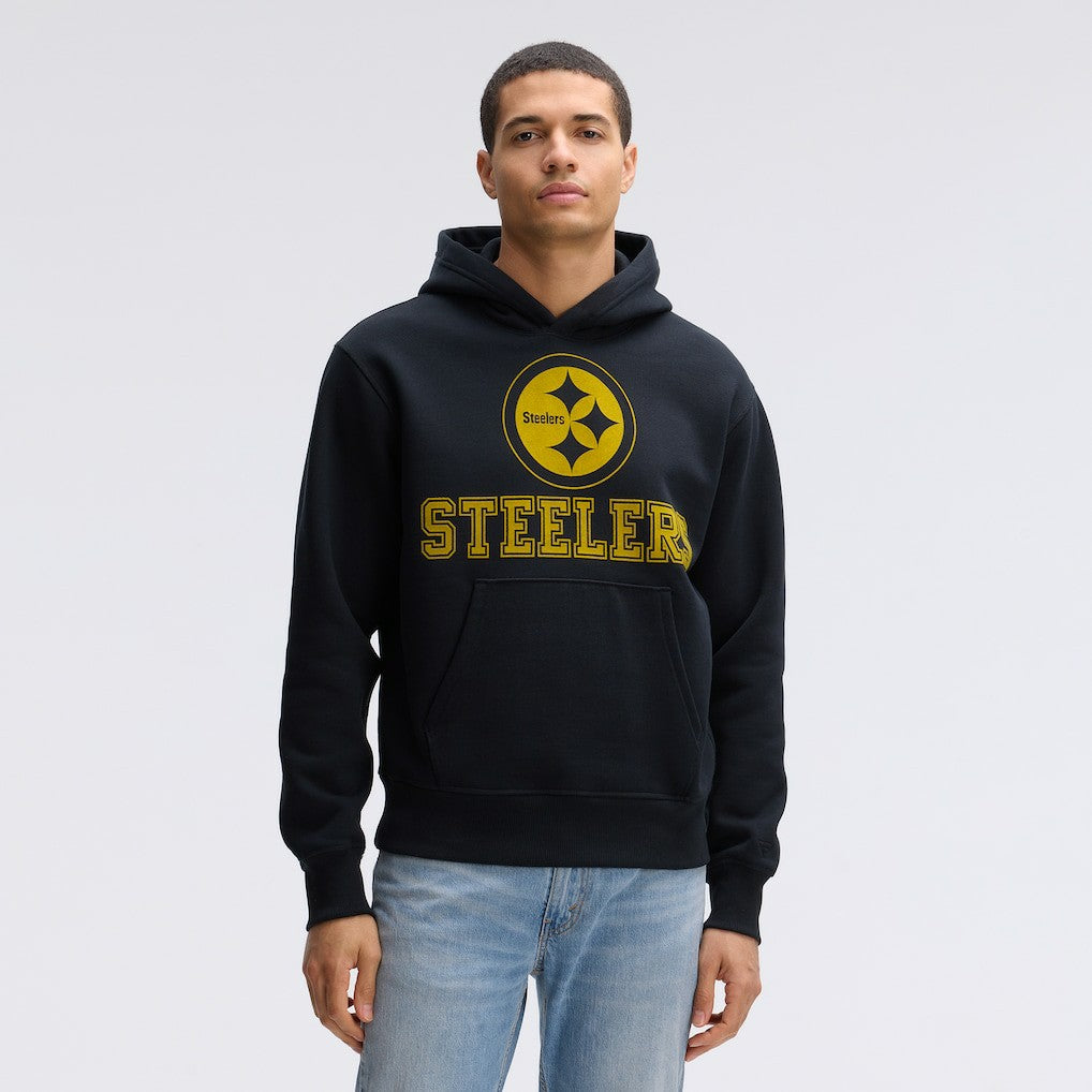 IconicFleece Flocked Hoodie - Pittsburgh Steelers