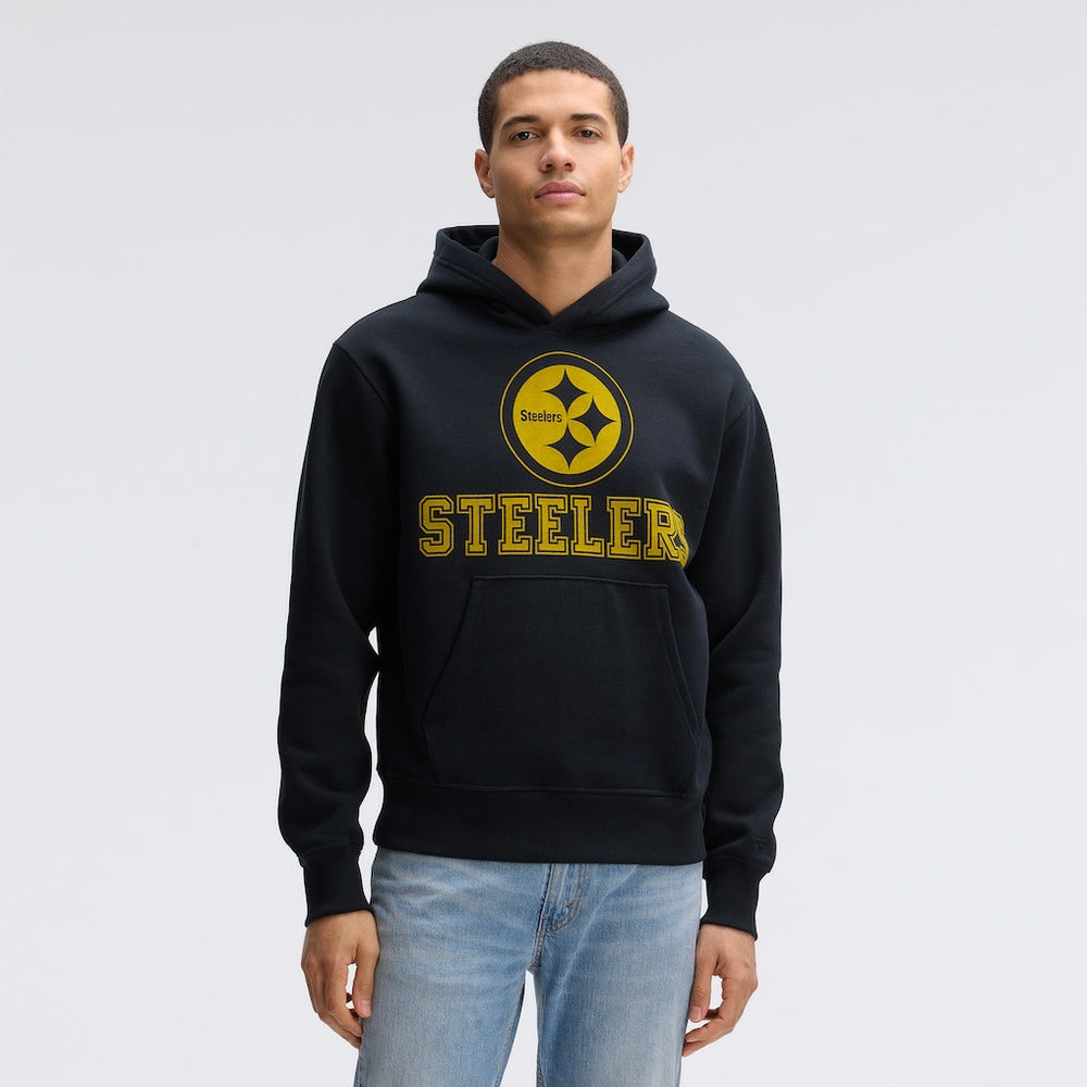 IconicFleece Flocked Hoodie - Pittsburgh Steelers