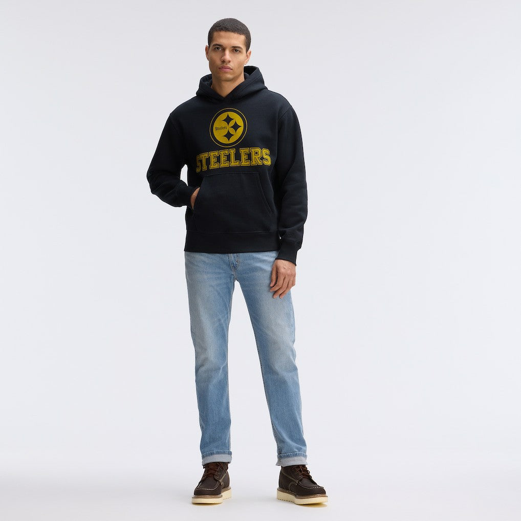 IconicFleece Flocked Hoodie - Pittsburgh Steelers