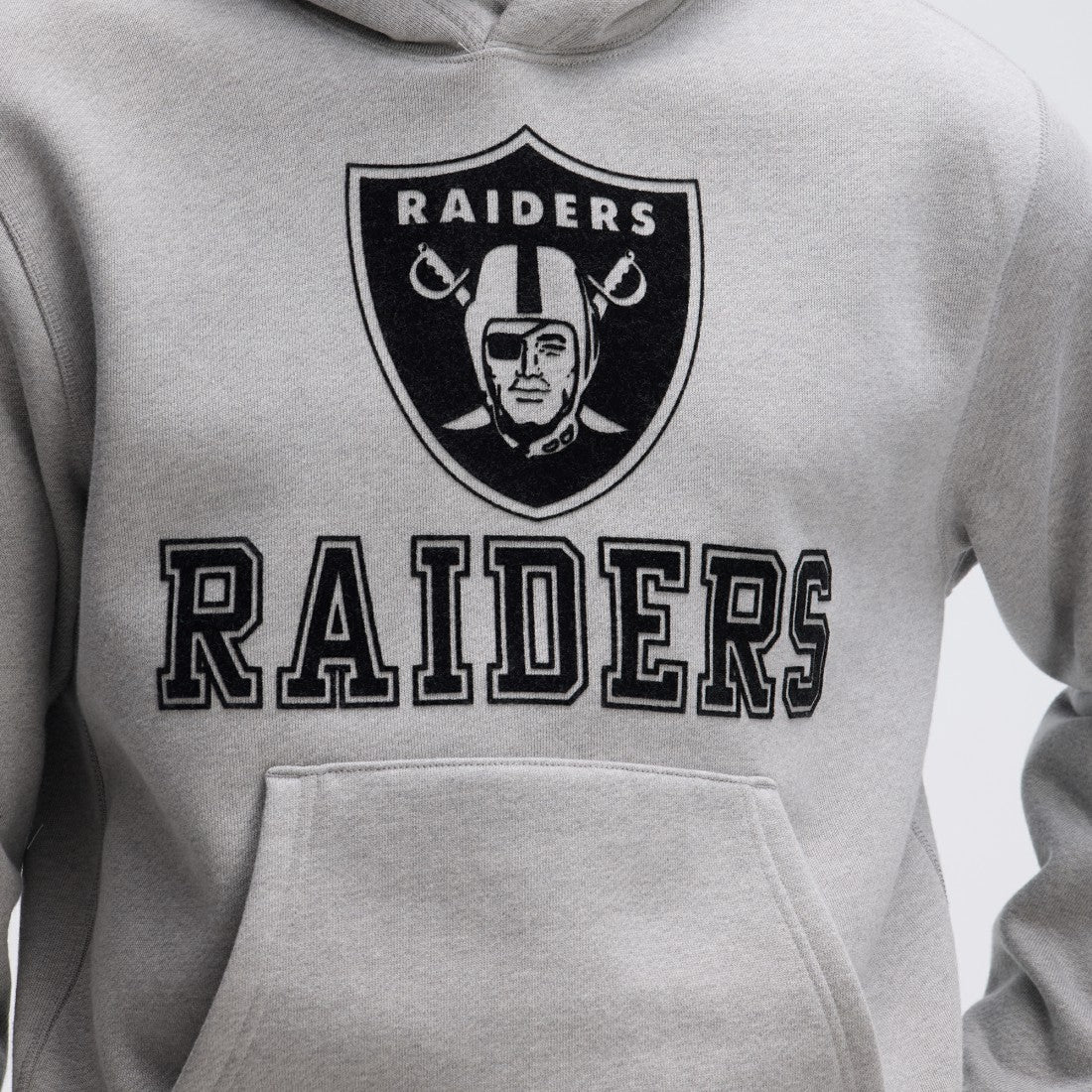 IconicFleece Flocked Hoodie - Las Vegas Raiders