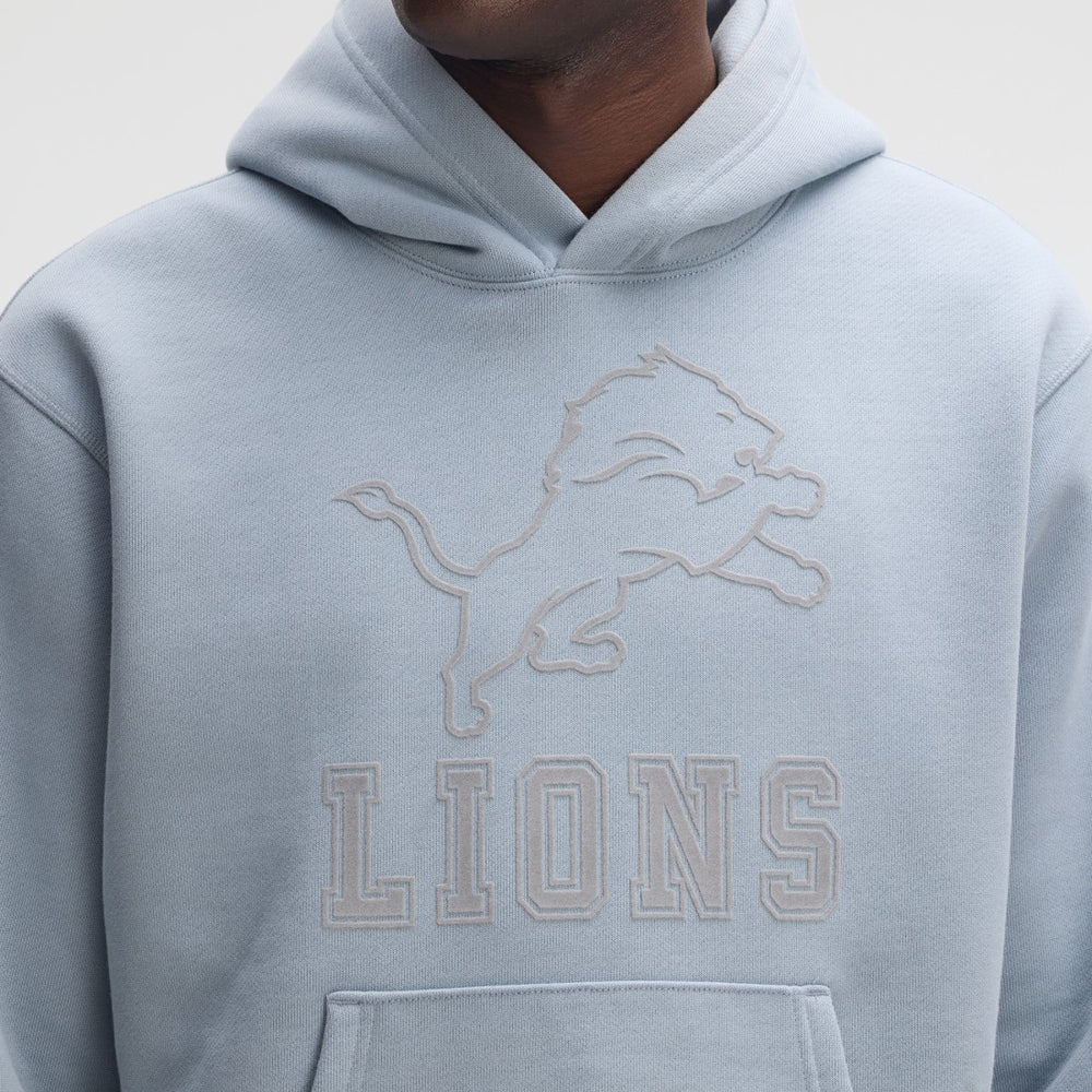 IconicFleece Flocked Hoodie - Detroit Lions