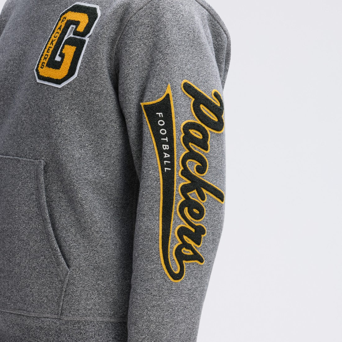 IconicFleece Letterman Hoodie - Green Bay Packers