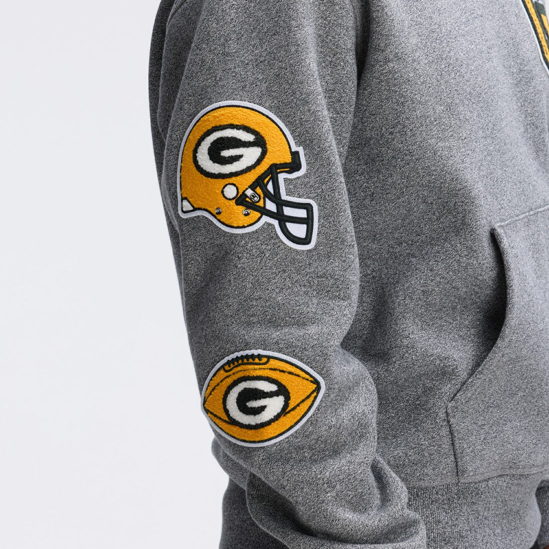 IconicFleece Letterman Hoodie - Green Bay Packers