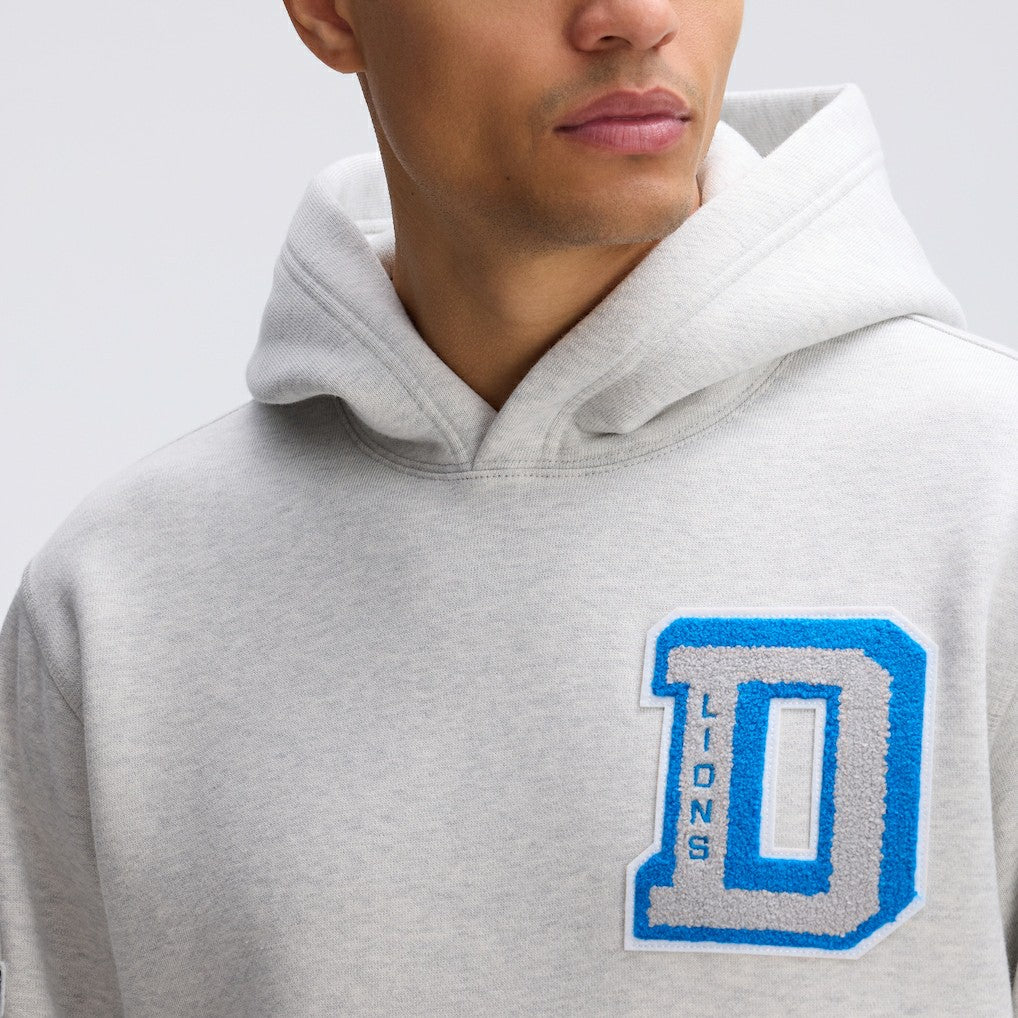 IconicFleece Letterman Hoodie - Detroit Lions
