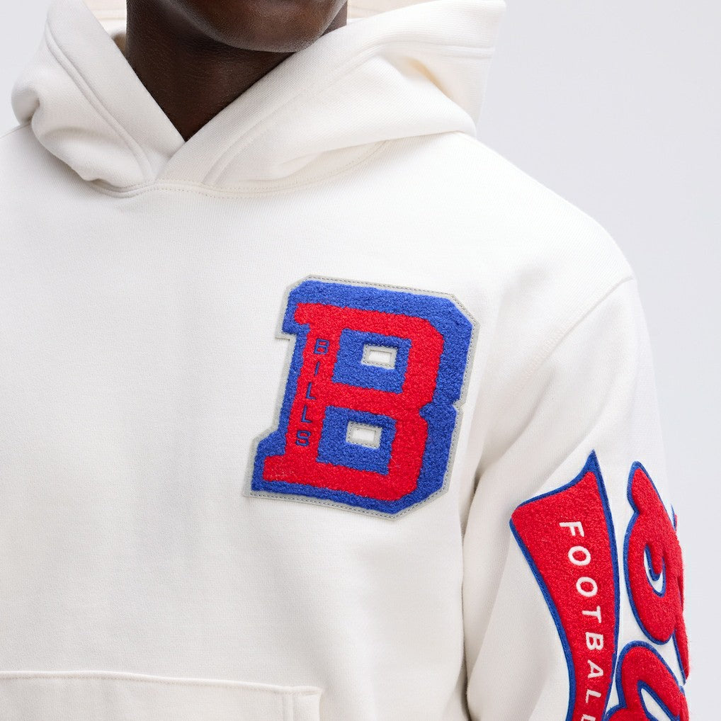 IconicFleece Letterman Hoodie - Buffalo Bills