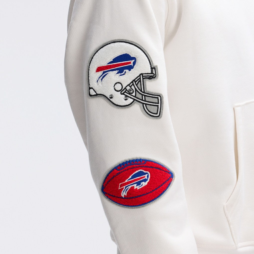 IconicFleece Letterman Hoodie - Buffalo Bills