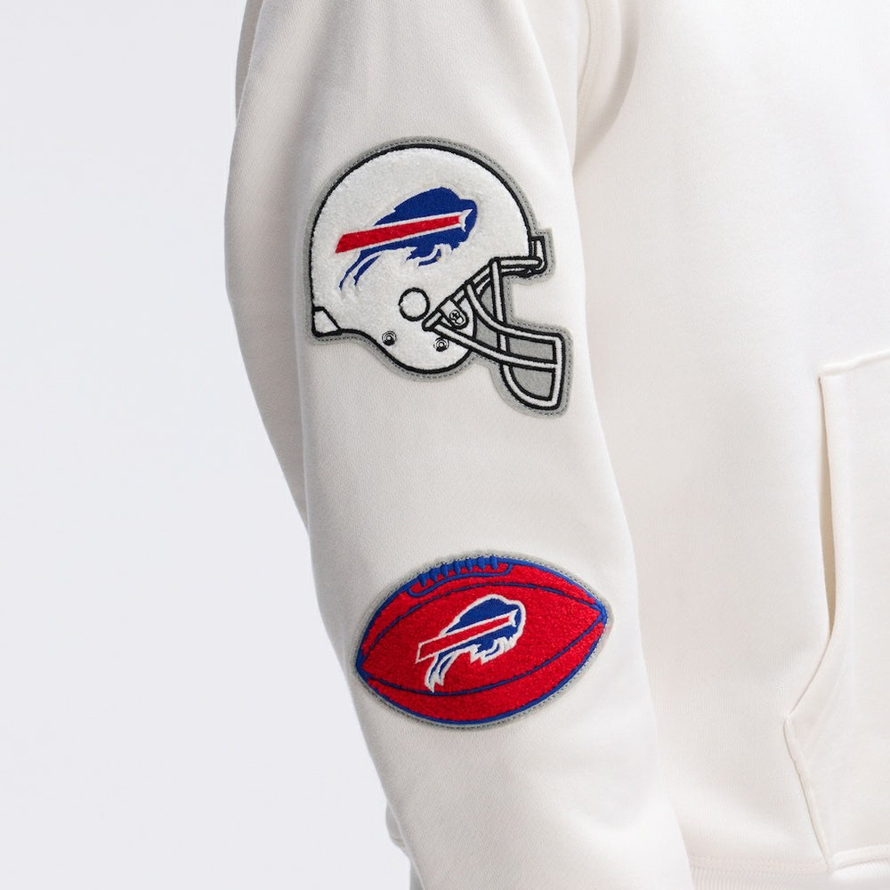 IconicFleece Letterman Hoodie - Buffalo Bills