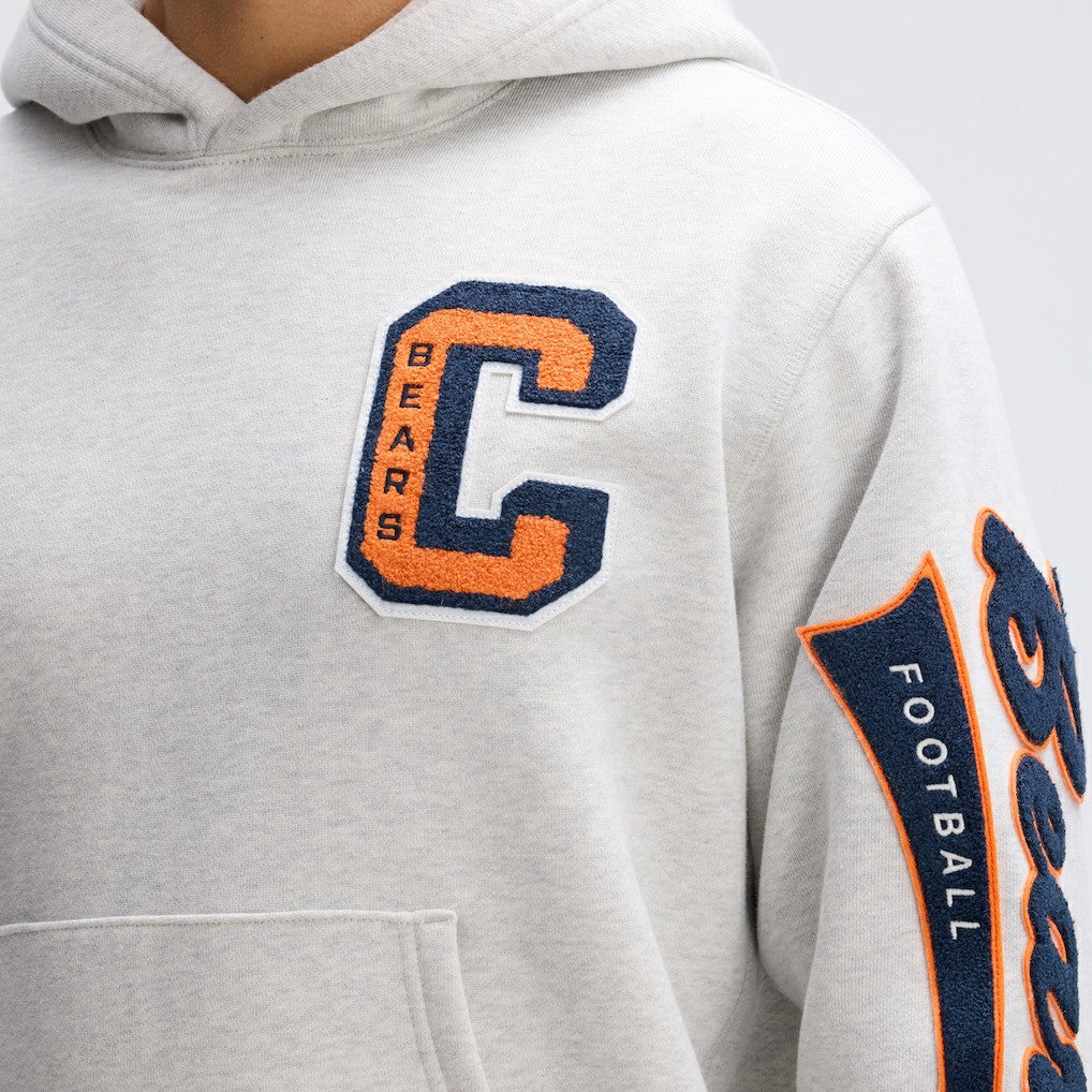 IconicFleece Letterman Hoodie - Chicago Bears