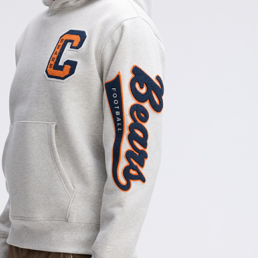 IconicFleece Letterman Hoodie - Chicago Bears