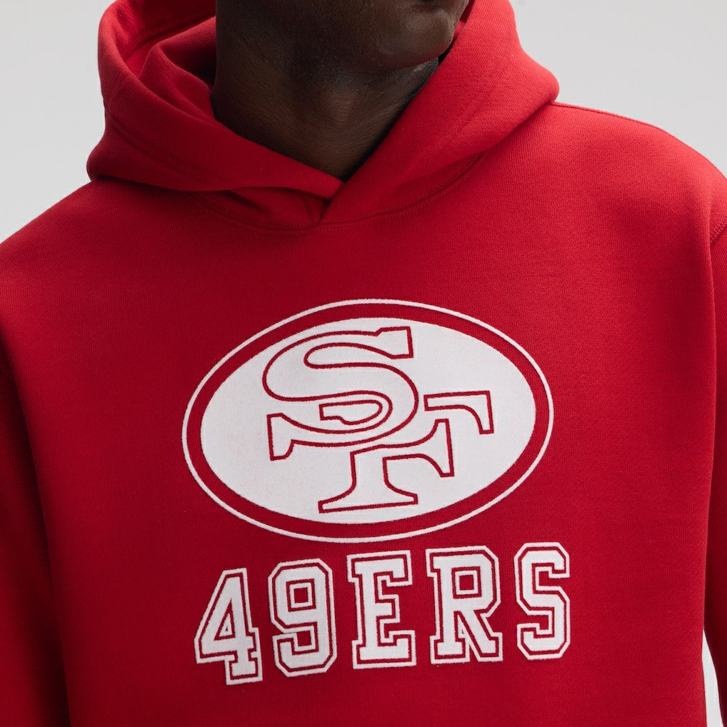IconicFleece Flocked Hoodie - San Francisco 49ers