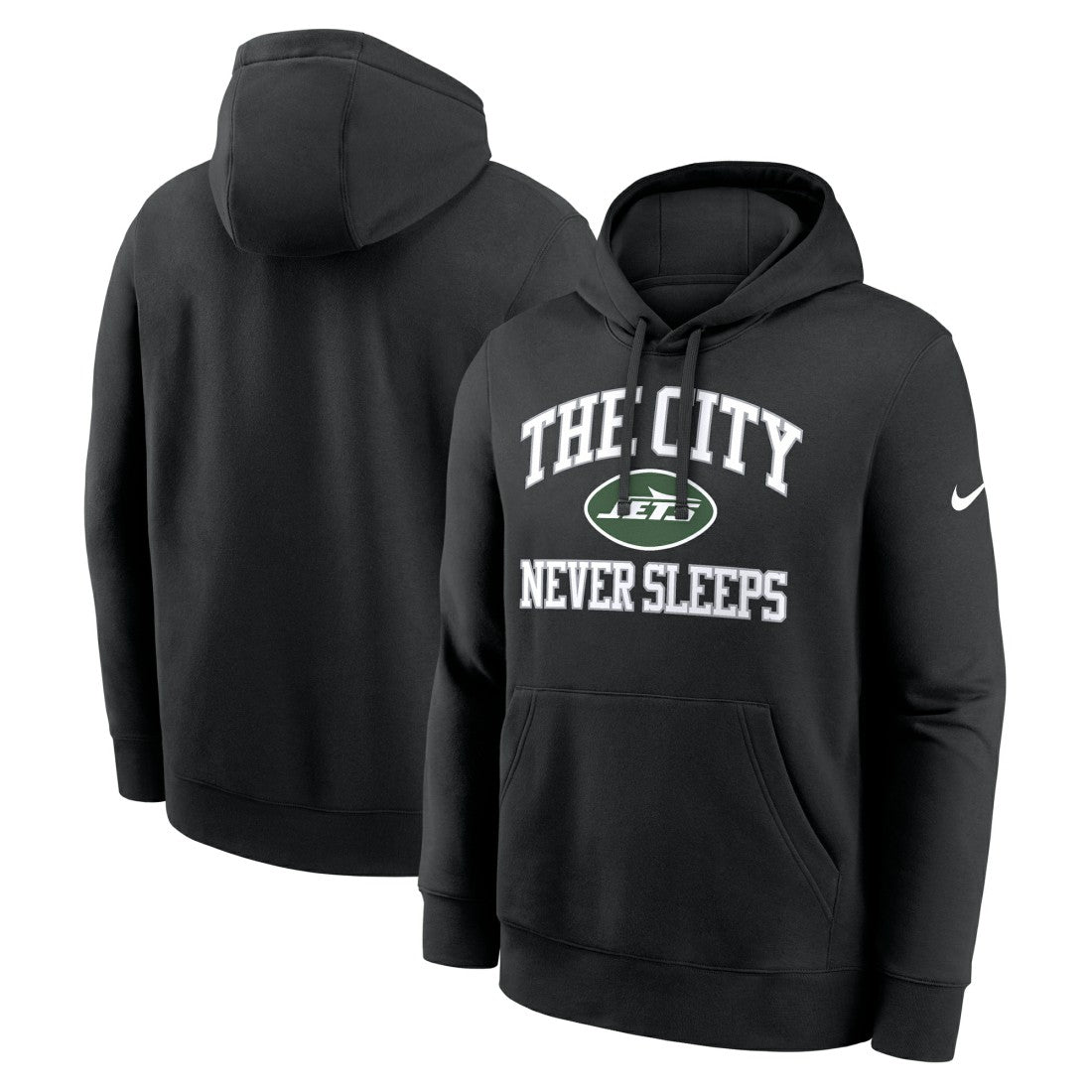 The City Never Sleeps Club Fleece Hoodie - New York Jets