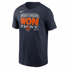 2025 NFC North Division Champions Locker Room Trophy Collection T-Shirt - Chicago Bears