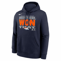 2025 AFC West Division Champions Locker Room Trophy Collection Hoodie - Denver Broncos