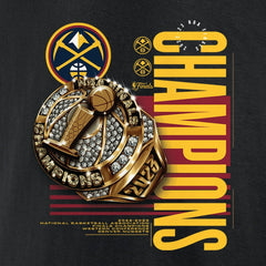 NBA Denver Nuggets 2023 NBA Finals Champions Slam Bling Ring T-Shirt