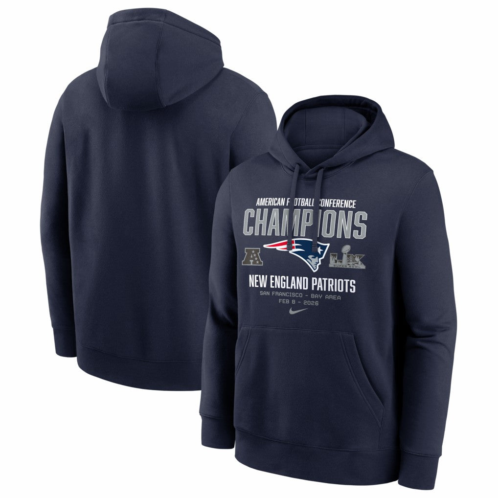 2025 AFC Champions Team Nation Hoodie - New England Patriots