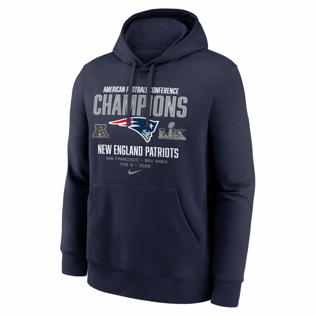 2025 AFC Champions Team Nation Hoodie - New England Patriots