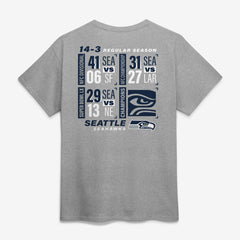 Super Bowl LX Champions Counting Points Score T-Shirt - Seattle Seahawks