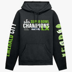Super Bowl LX Champions Four-Piece Hoodie - Seattle Seahawks