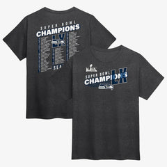 Super Bowl LX Champions Best Teammates Roster T-Shirt - Seattle Seahawks